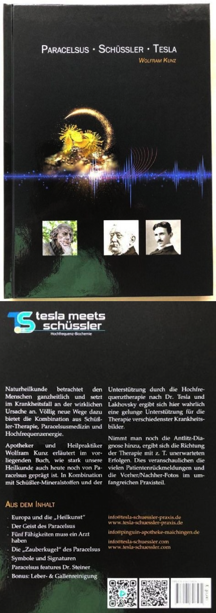 Pracelsus-Schüßler-Tesla Buch